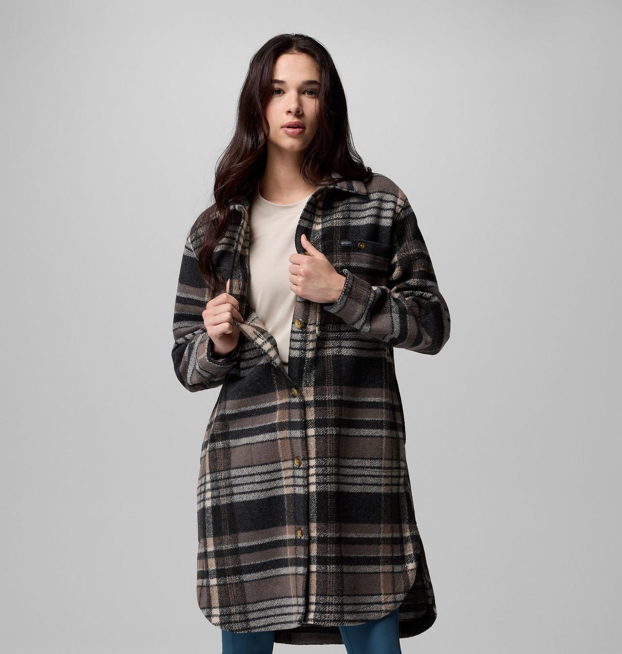 Women's Wildest Venture™ Long Fleece Coat | 010 | L 7