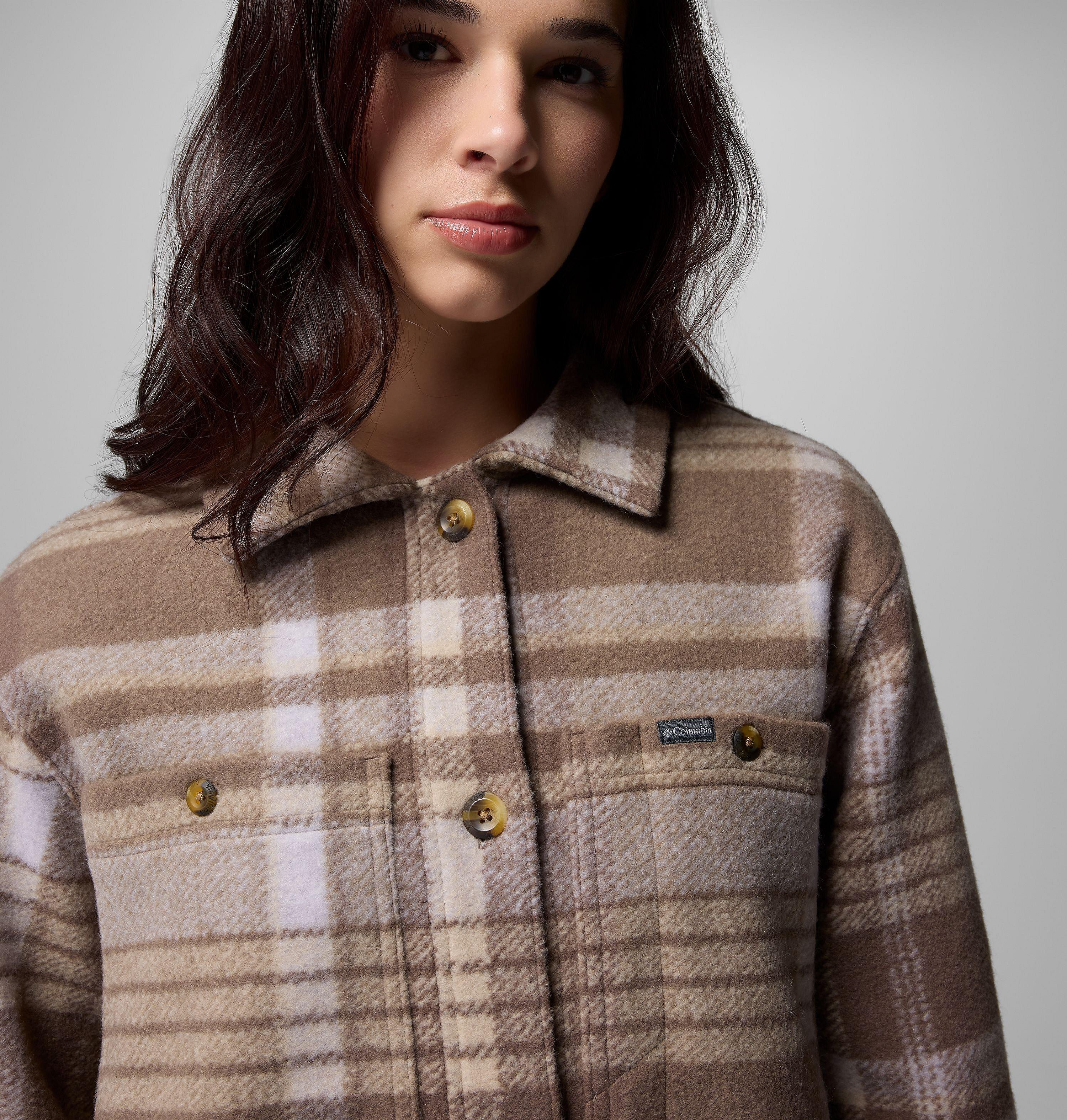 Women's Wildest Venture Long Fleece Coat | 254 | M 5