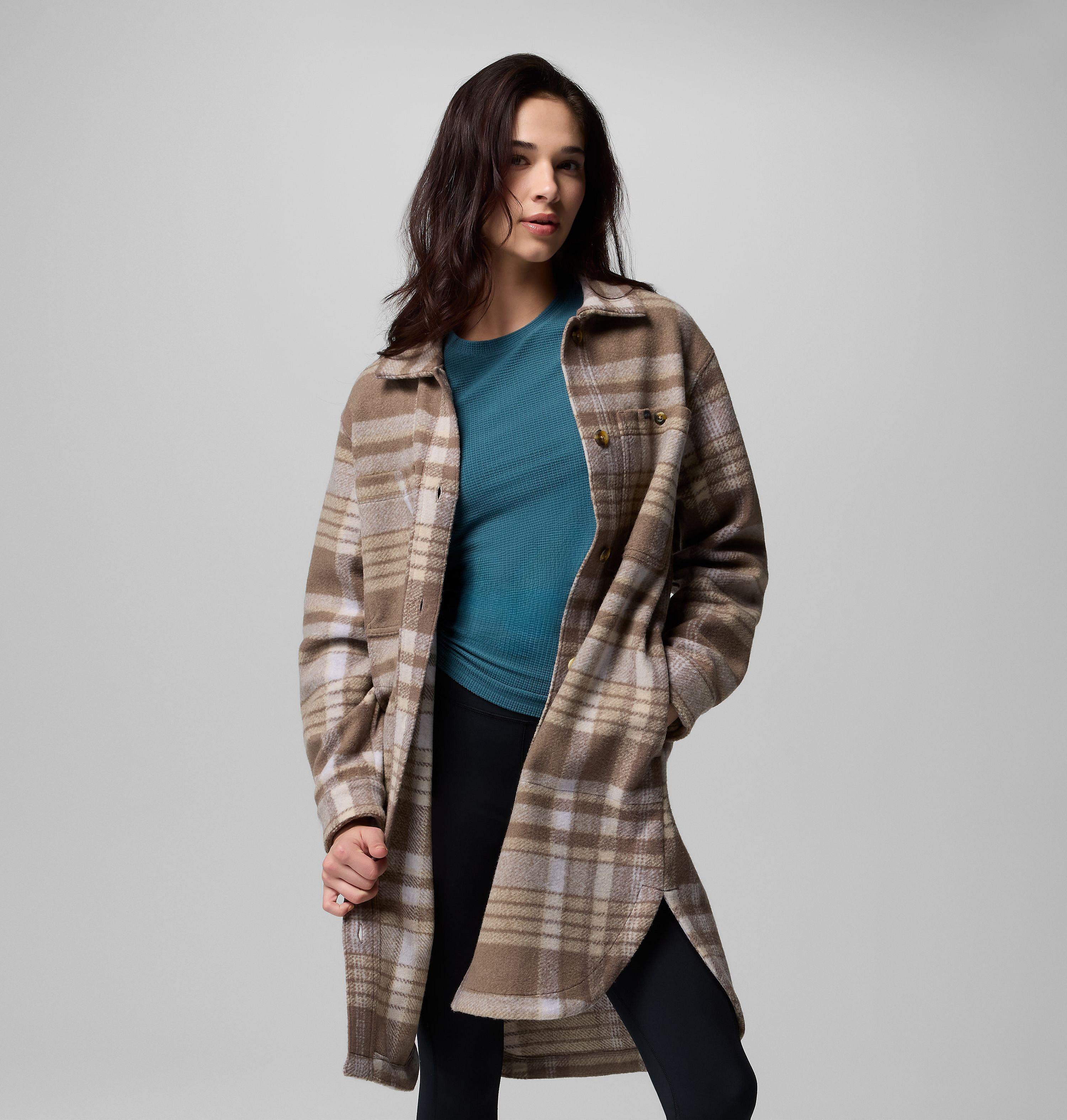 Women's Wildest Venture Long Fleece Coat | 254 | M 6