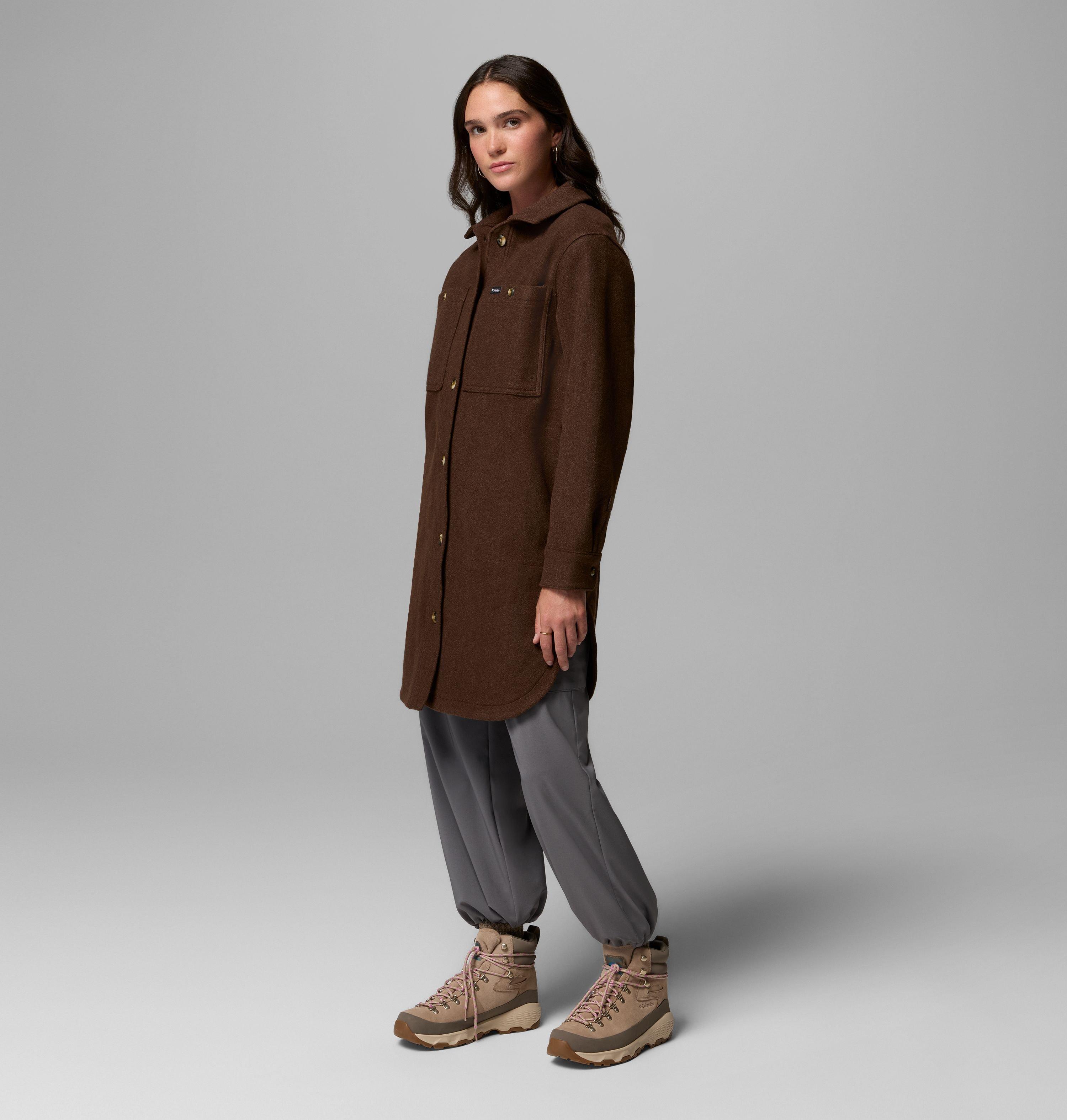 Women's Wildest Venture Long Fleece Coat | 257 | M 4