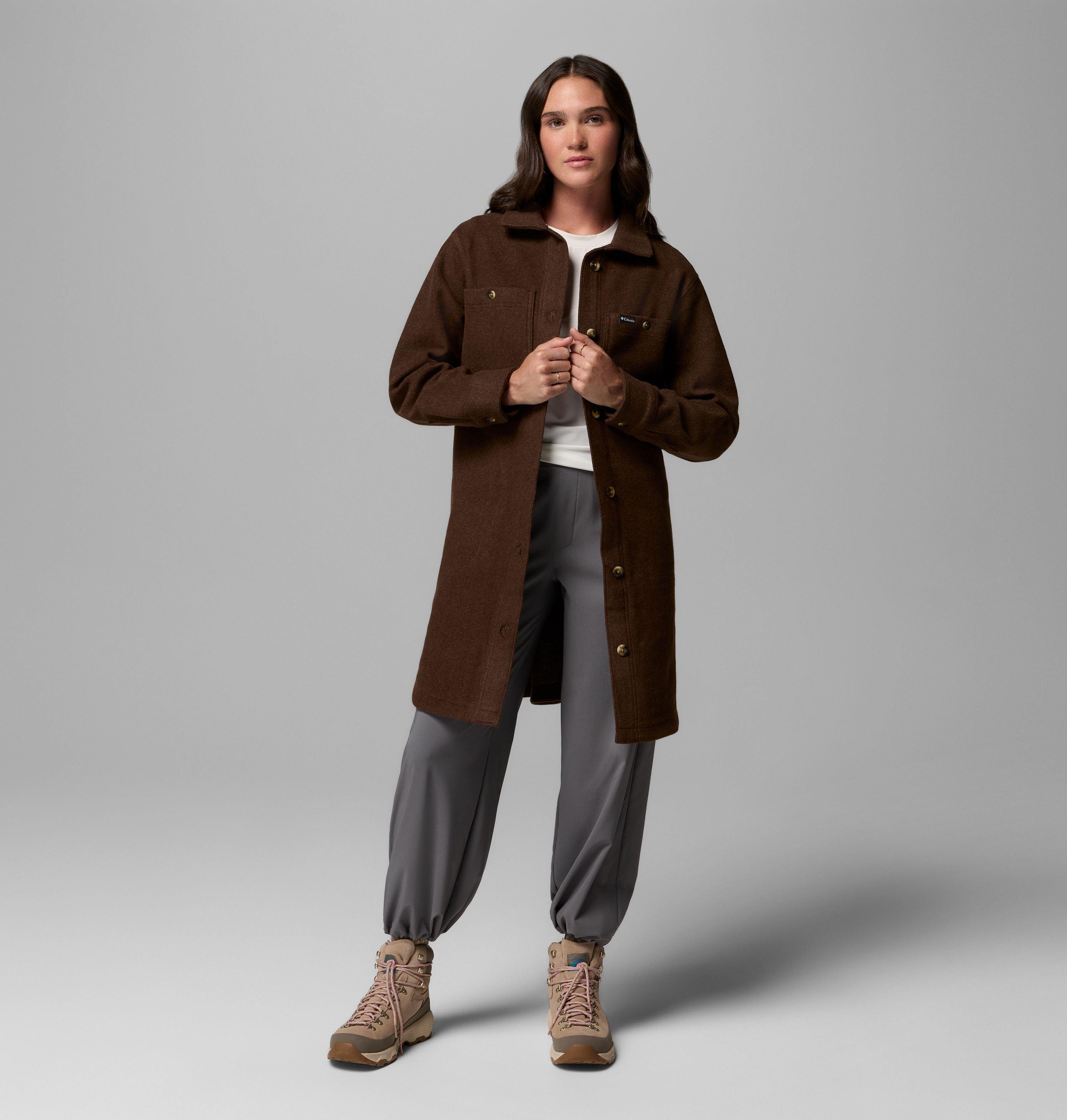 Women's Wildest Venture Long Fleece Coat | 257 | M 2