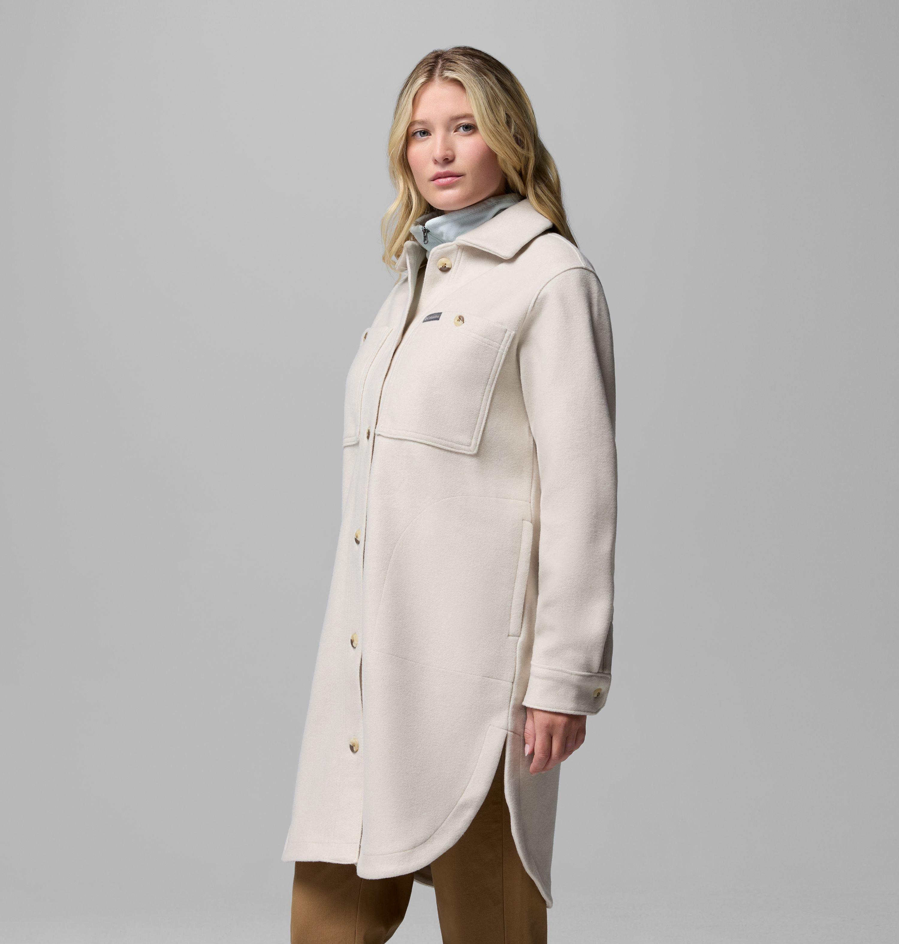 Manteau long en tissu polaire Wildest Venture pour femme | 278 | XS 4