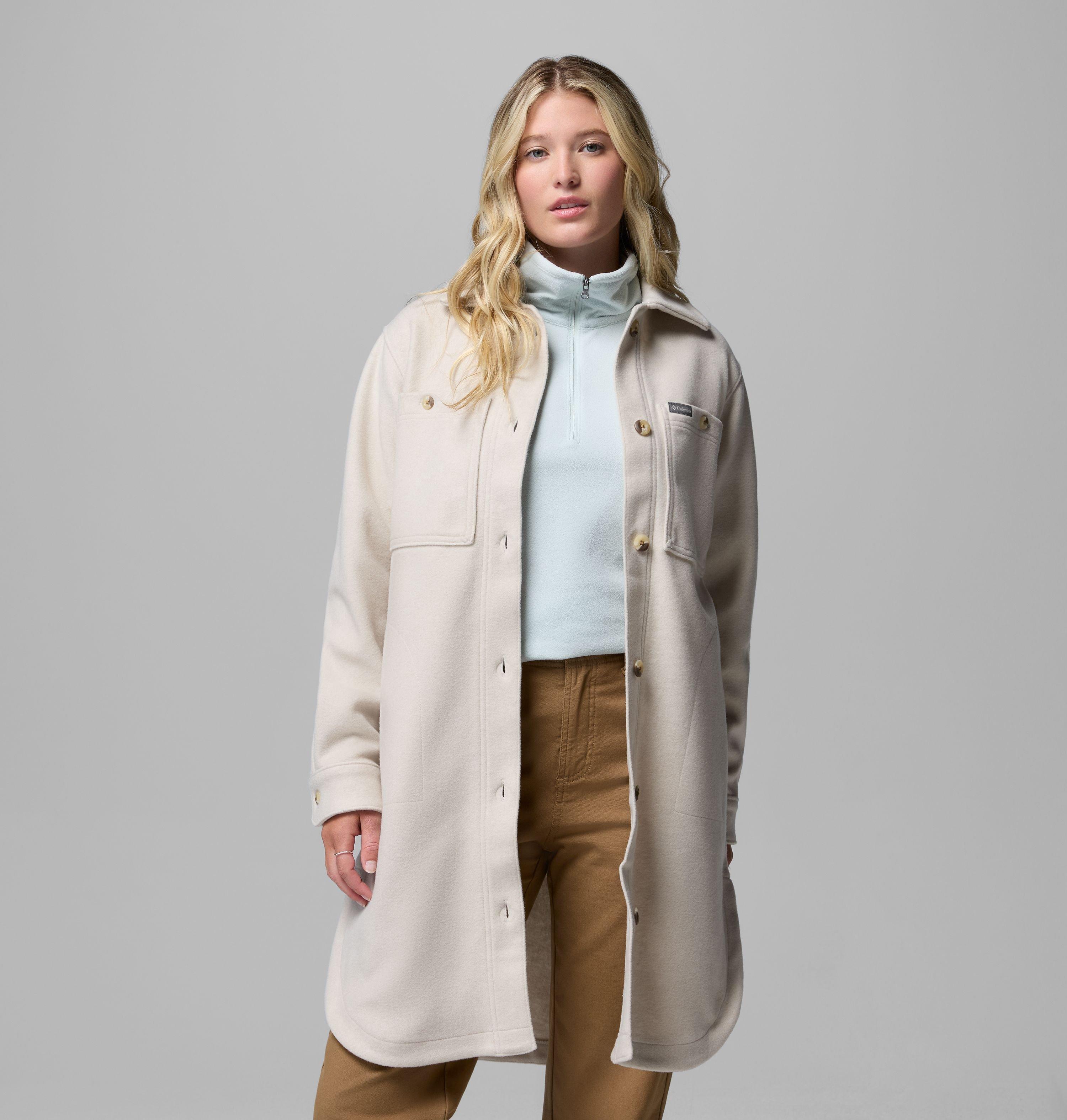 Manteau long en tissu polaire Wildest Venture pour femme | 278 | XS 5