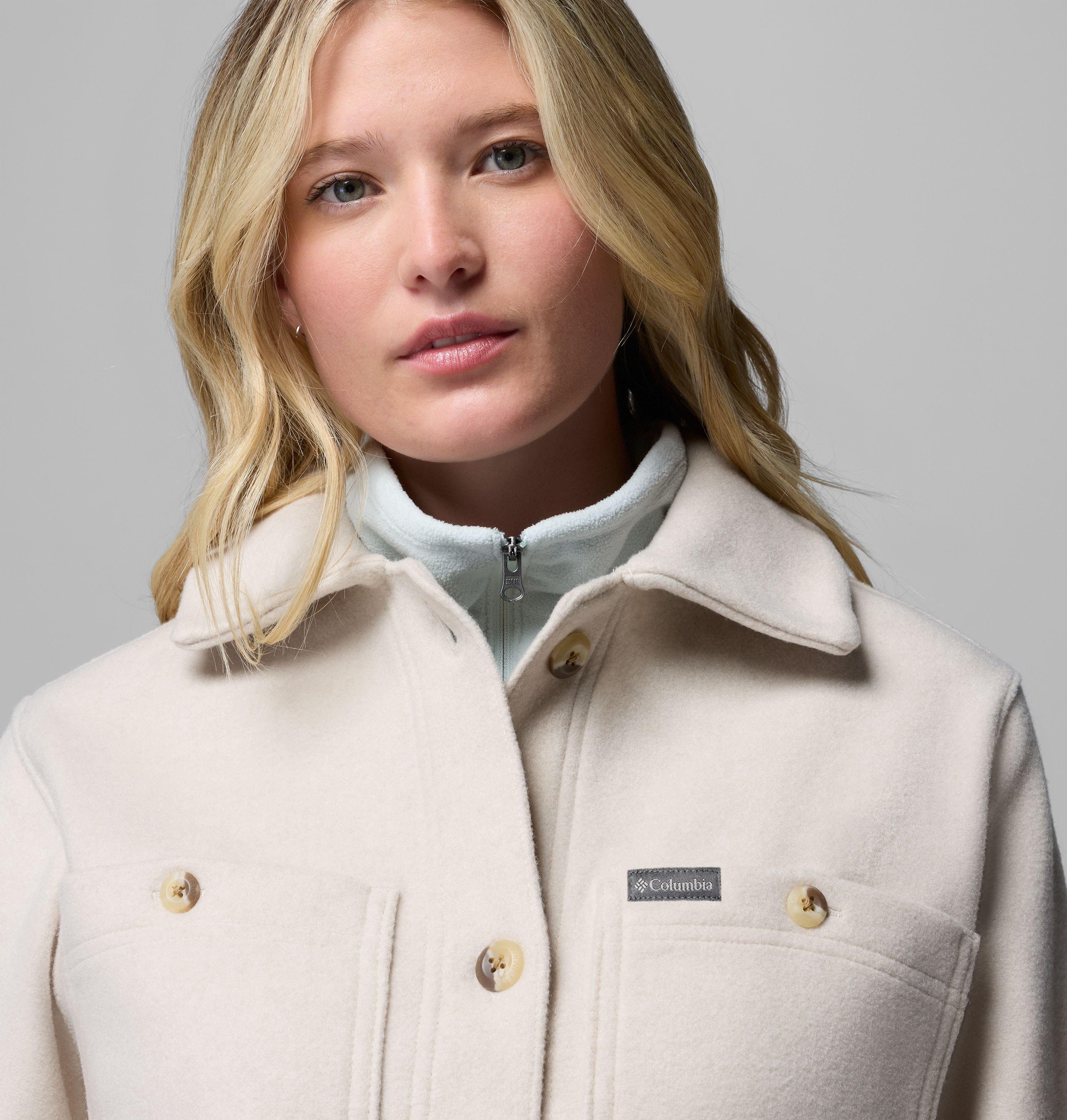 Manteau long en tissu polaire Wildest Venture pour femme | 278 | XS 6