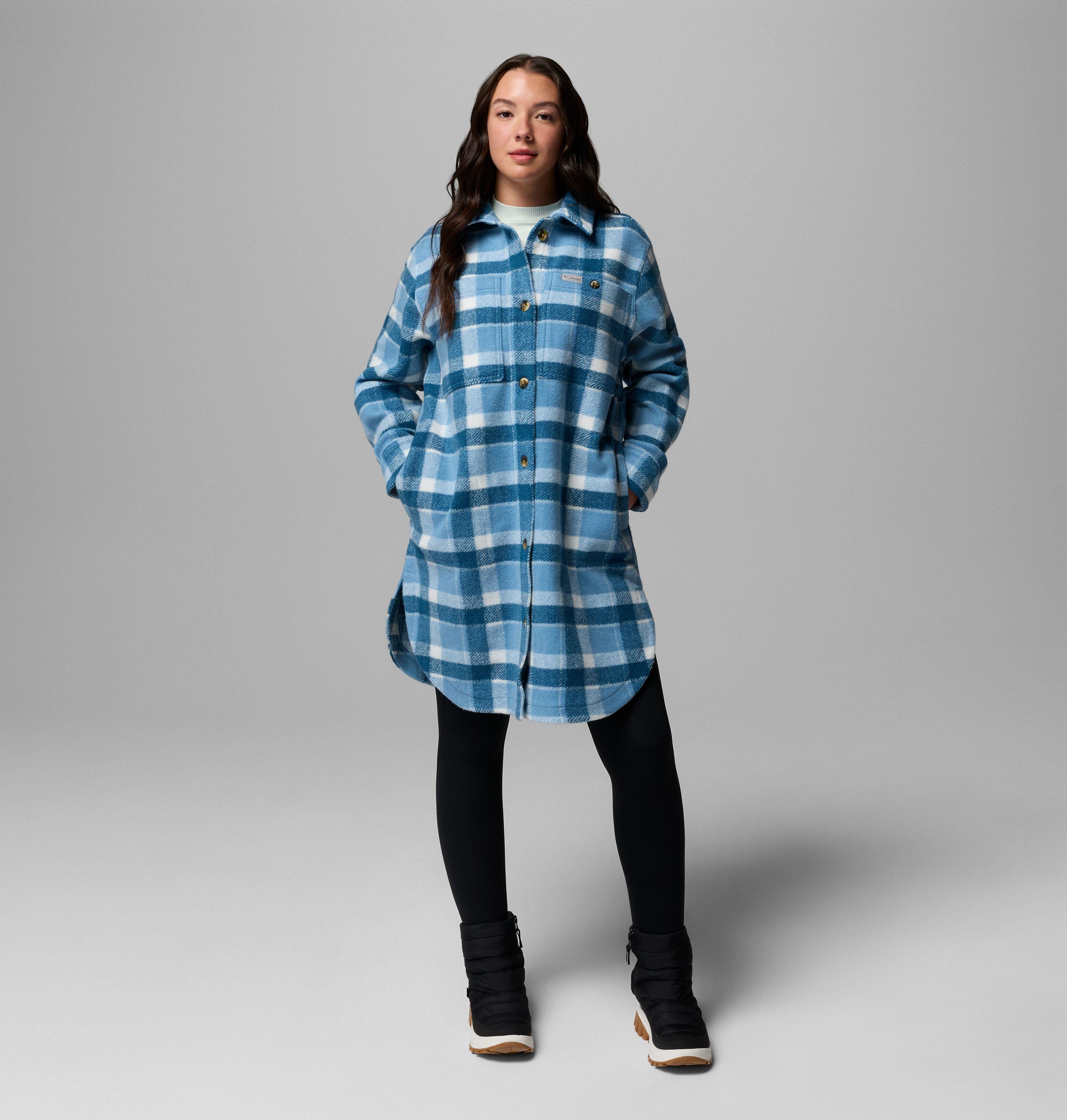 Women's Wildest Venture Long Fleece Coat | 447 | XS 1
