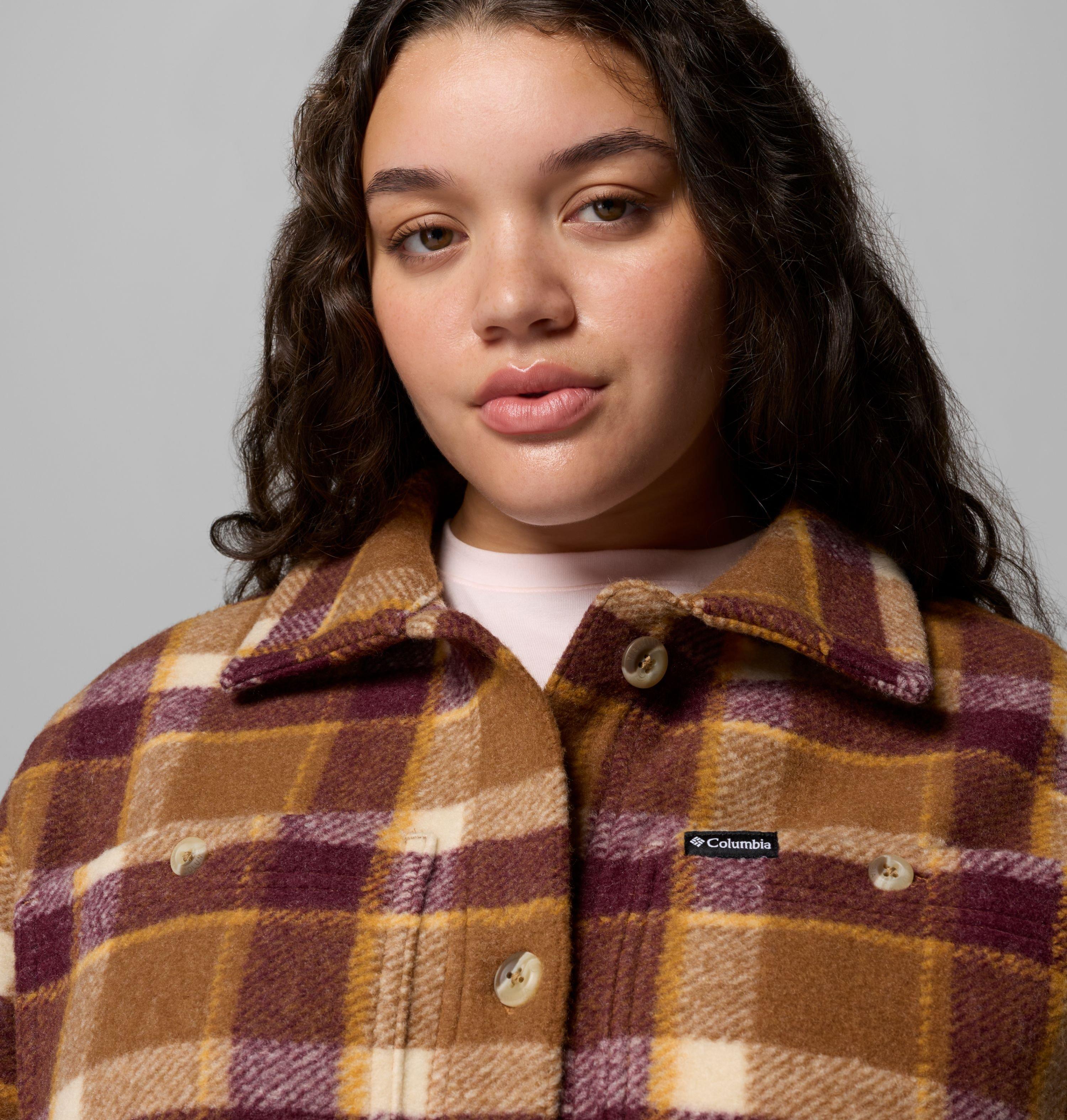 Women's Wildest Venture Long Fleece Coat - Plus Size 6