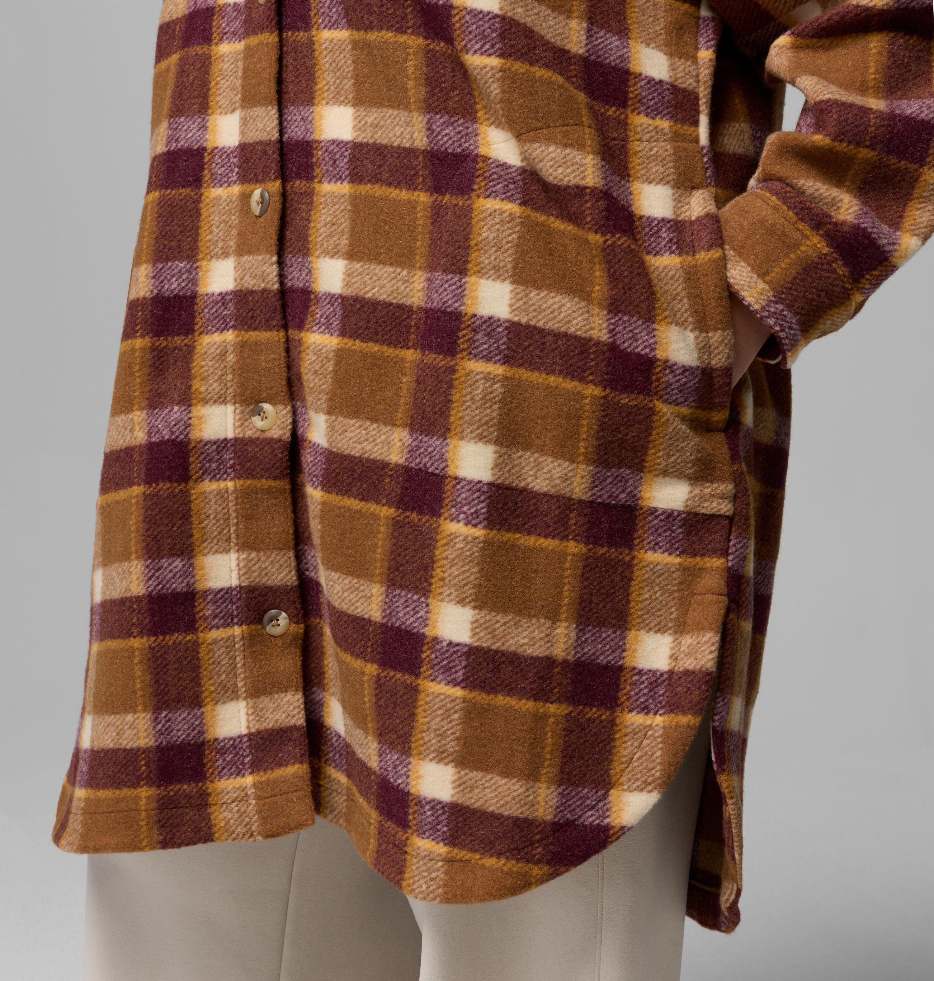 Women's Wildest Venture Long Fleece Coat - Plus Size 7
