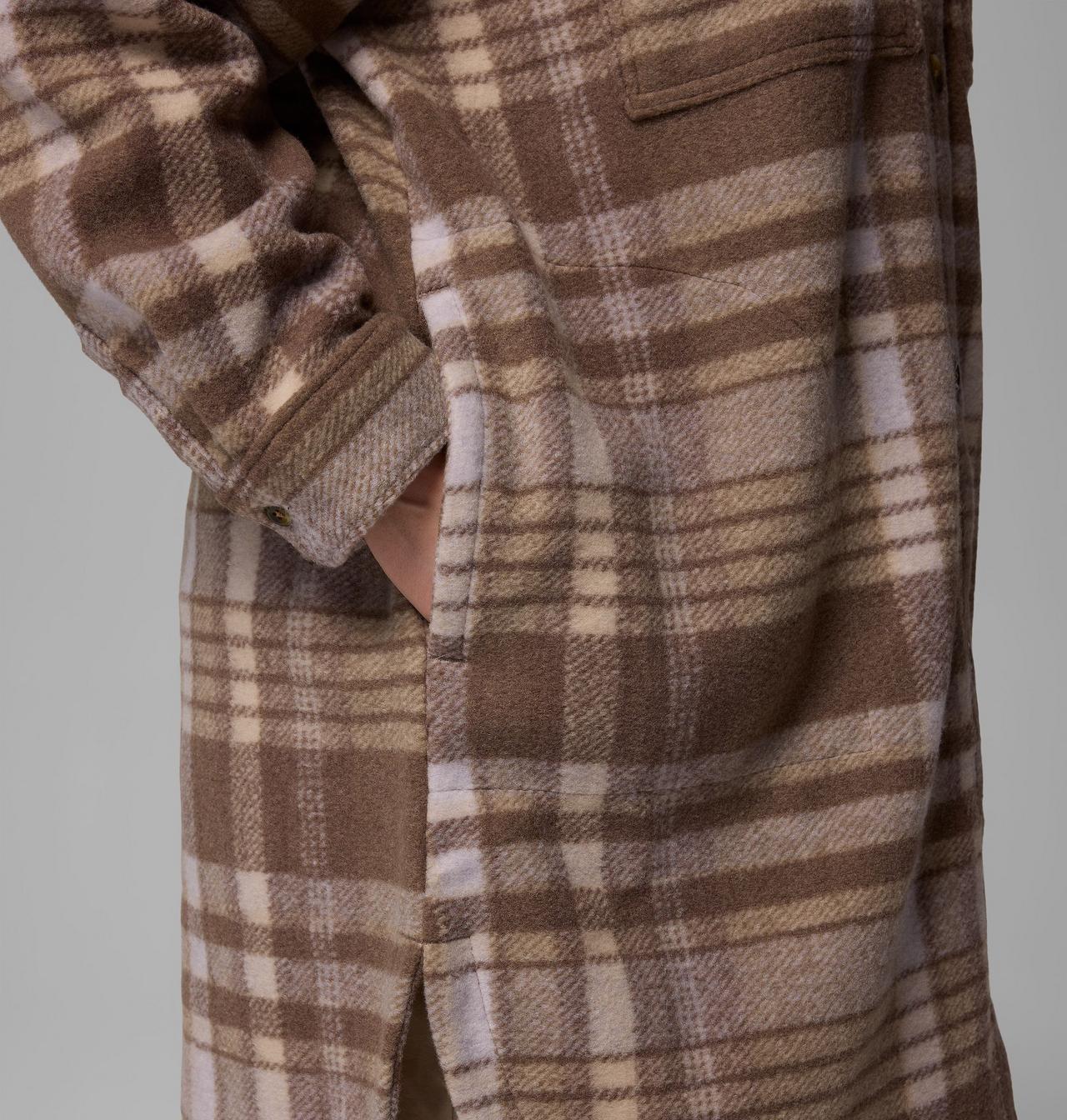 Women's Wildest Venture™ Long Fleece Coat - Plus Size 7