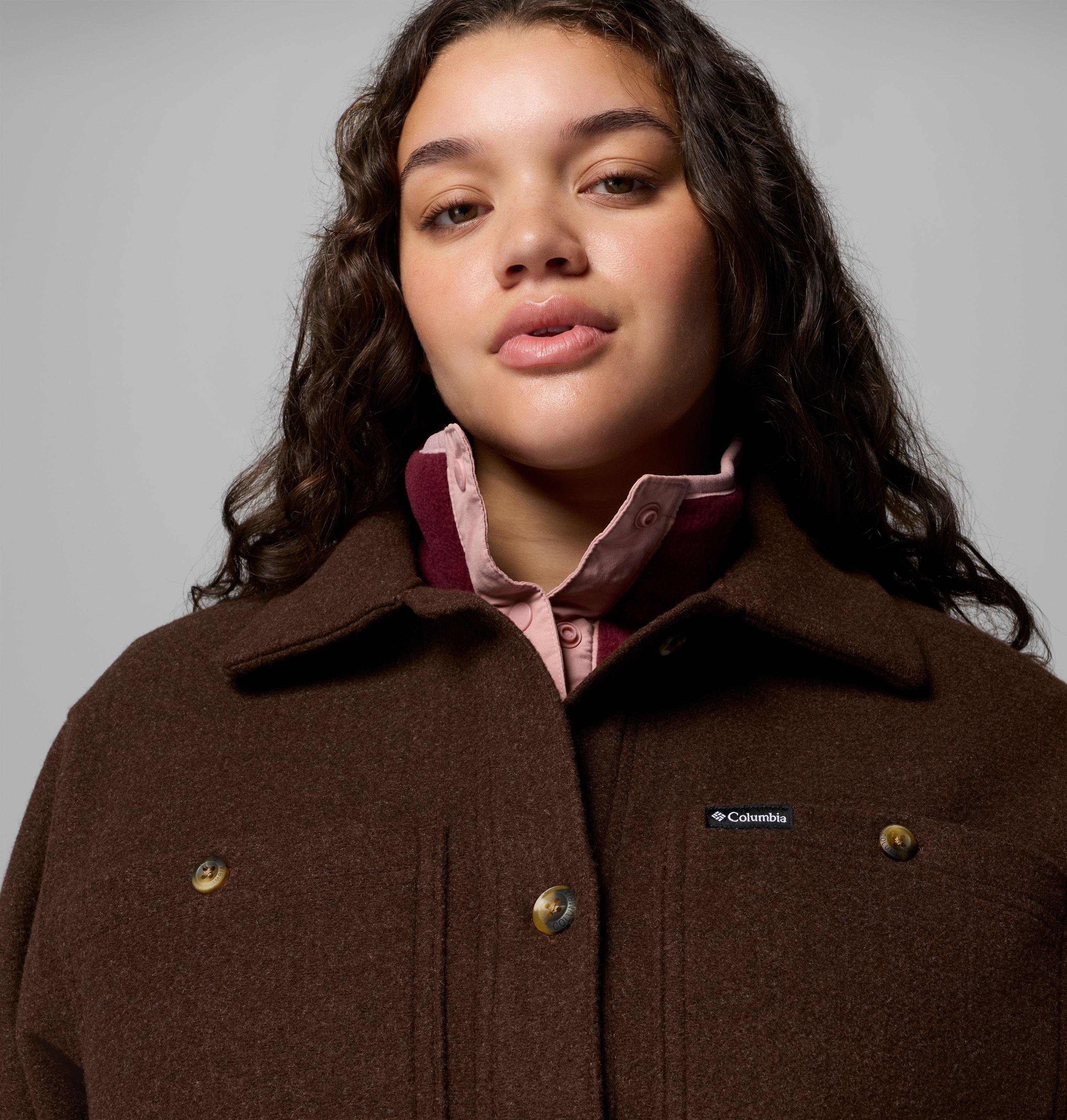 Manteau long en tissu polaire Wildest Venture pour femme – Grandes tailles 6