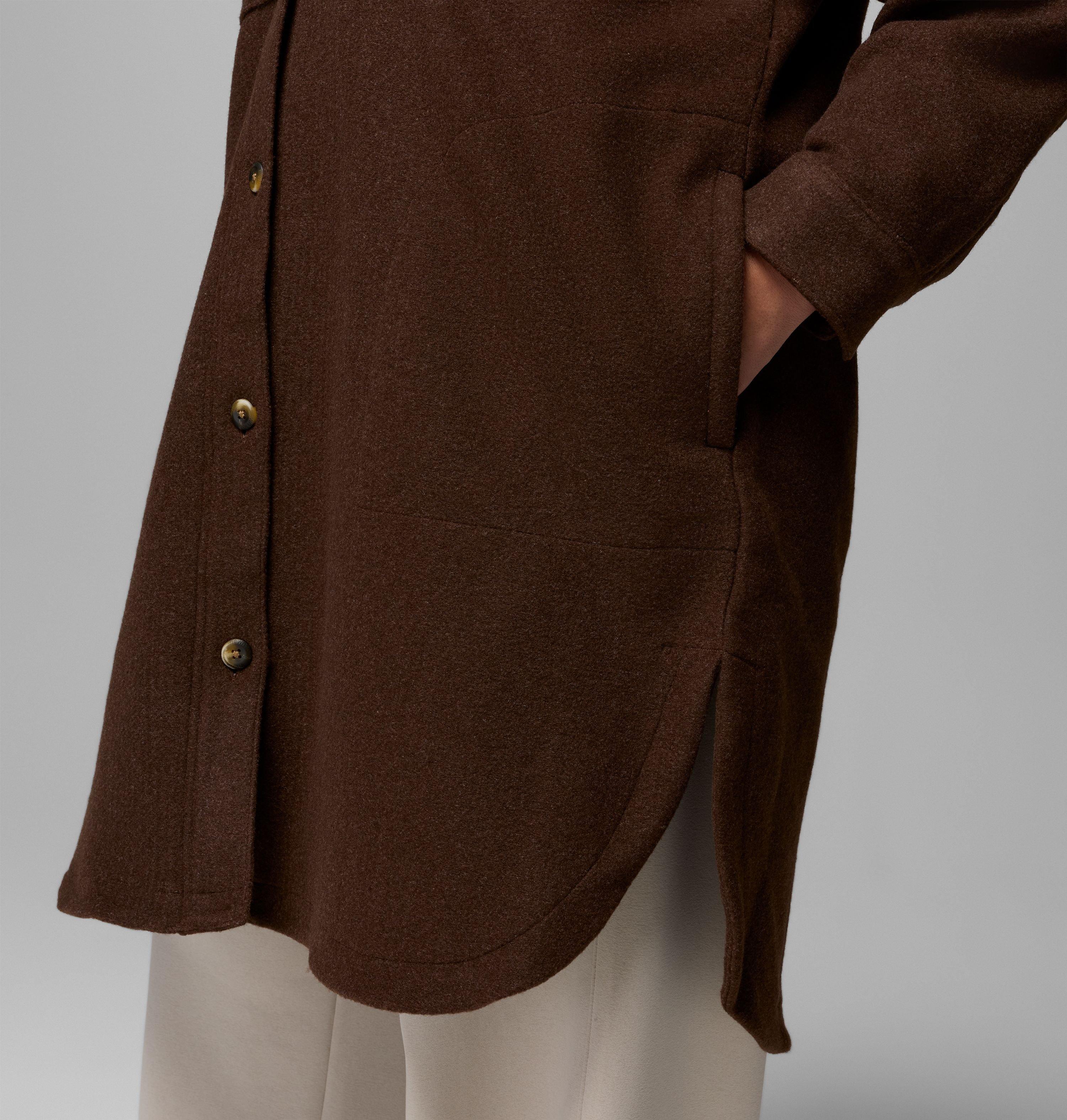 Manteau long en tissu polaire Wildest Venture pour femme – Grandes tailles 7