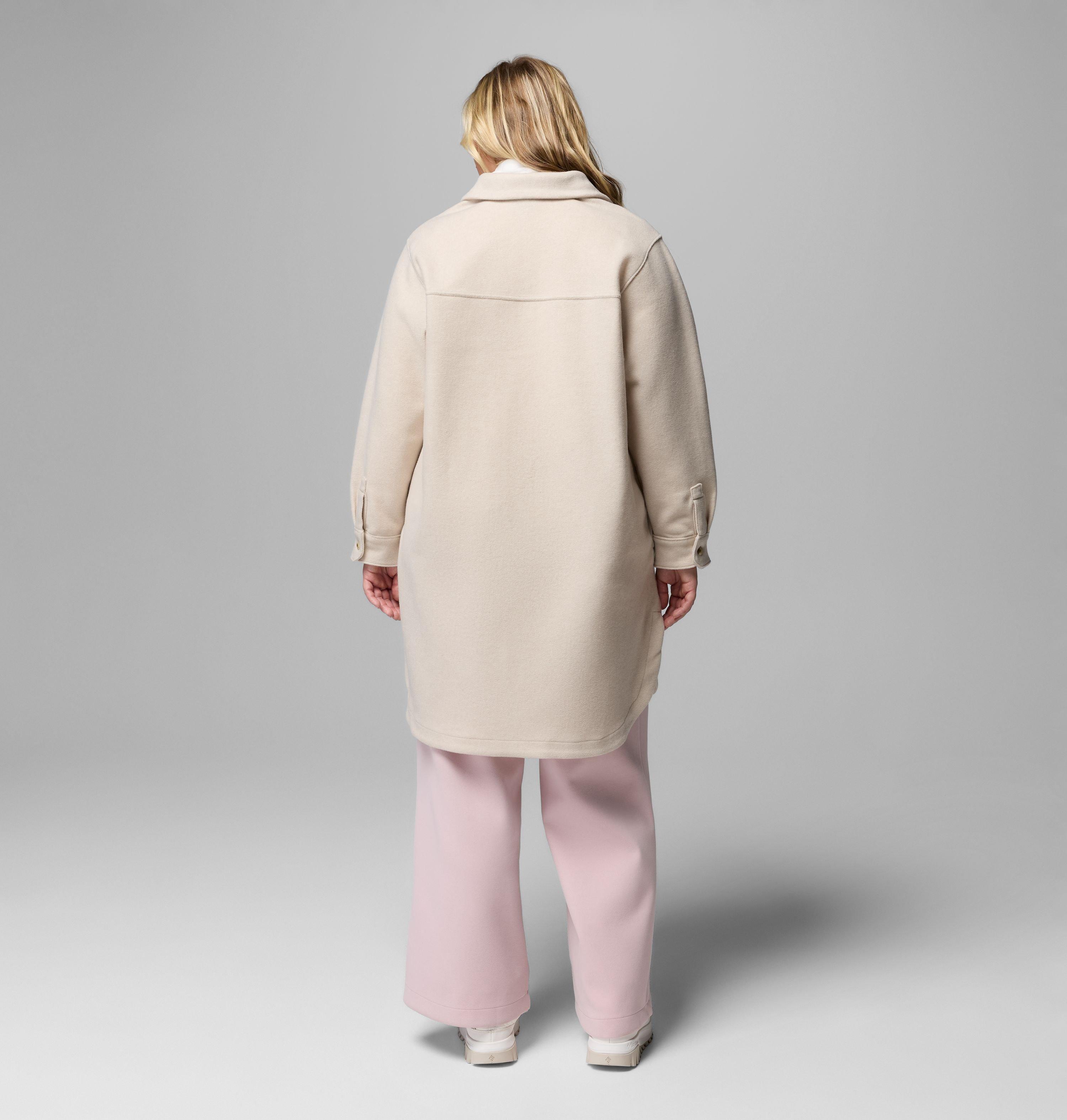 Manteau long en tissu polaire Wildest Venture pour femme – Grandes tailles | 278 | 2X 3