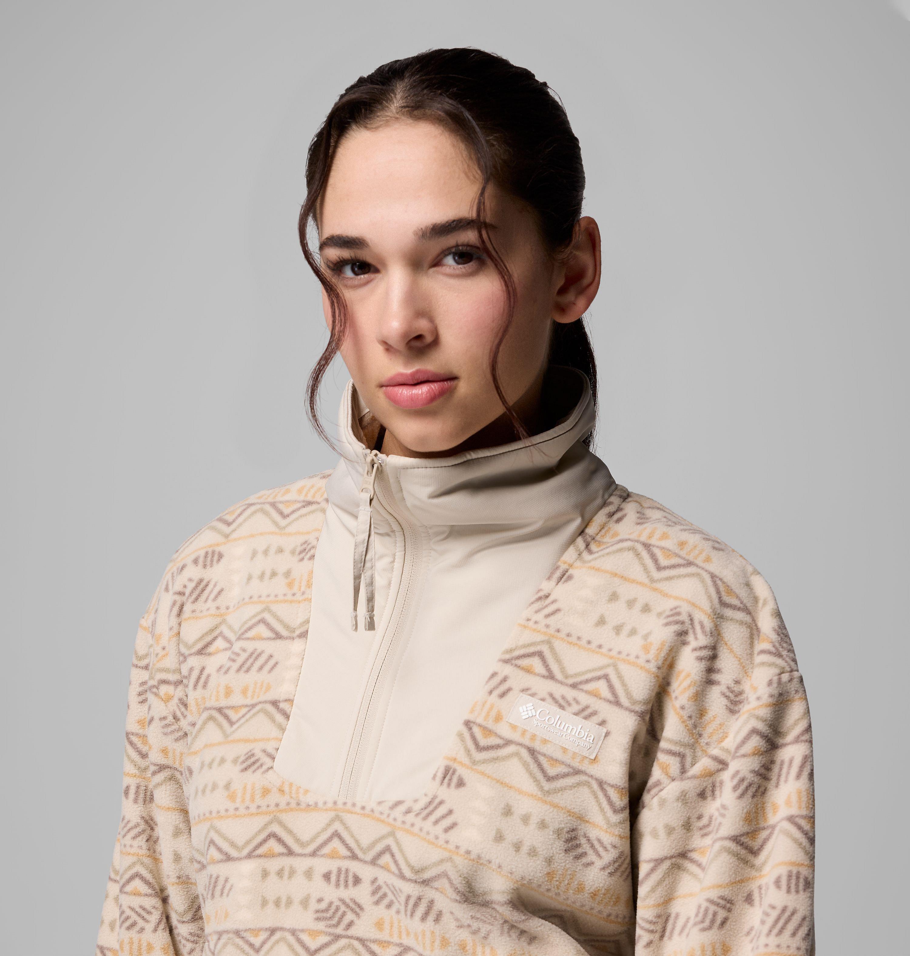 Women's Sequoia Grove Printed Half Zip Jacket | Columbia