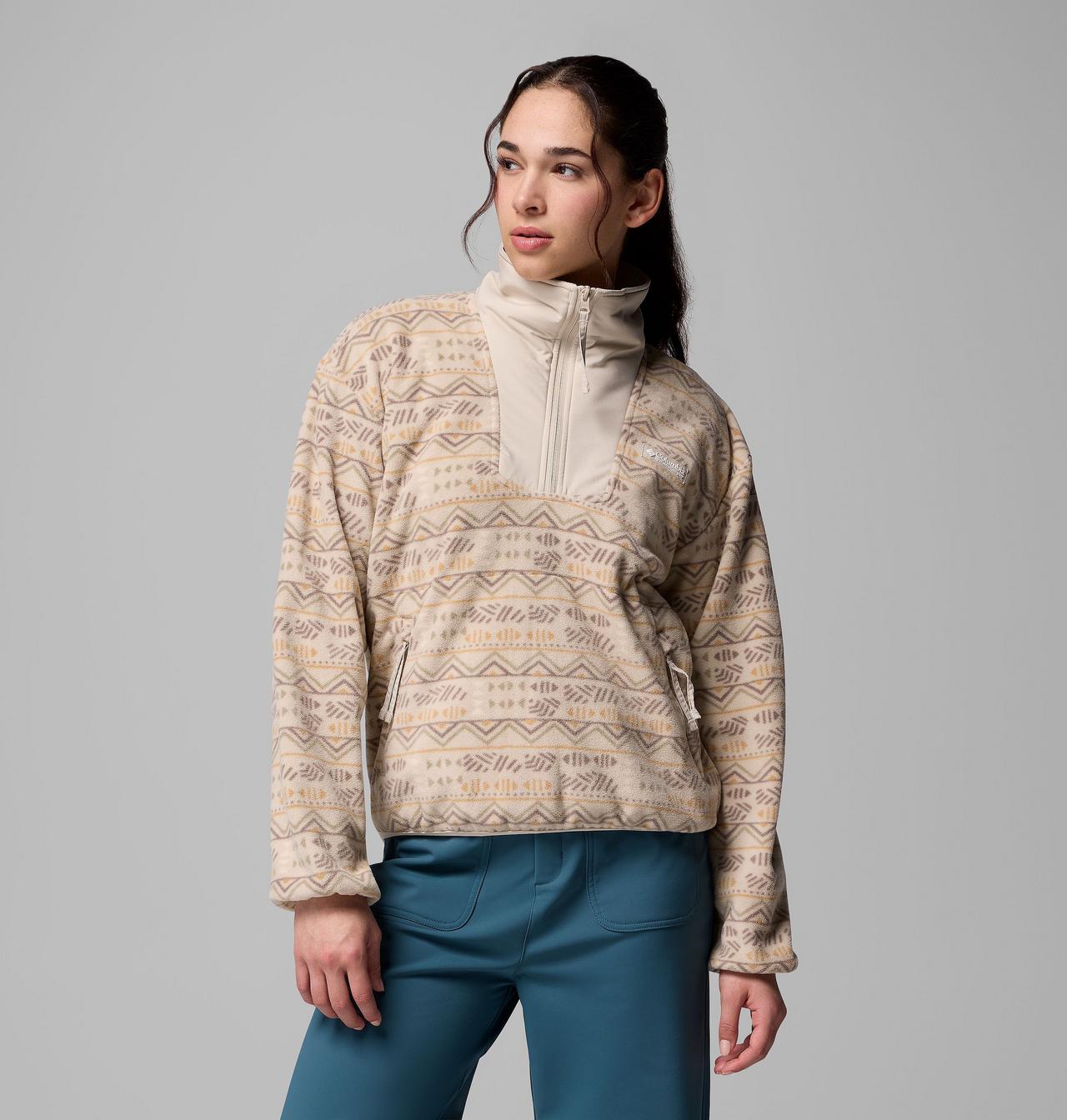 Women's Sequoia Grove™ Printed Half Zip Jacket | 278 | L 1