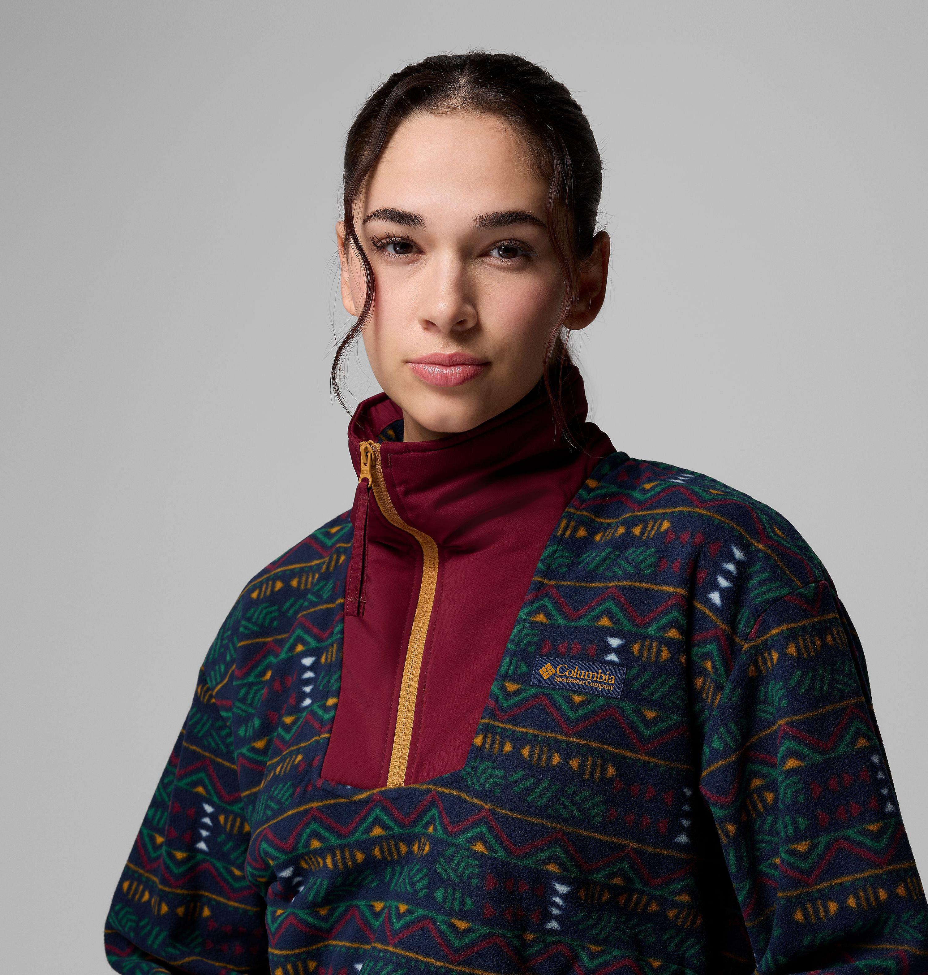 Women's Sequoia Grove Printed Half Zip Jacket 5