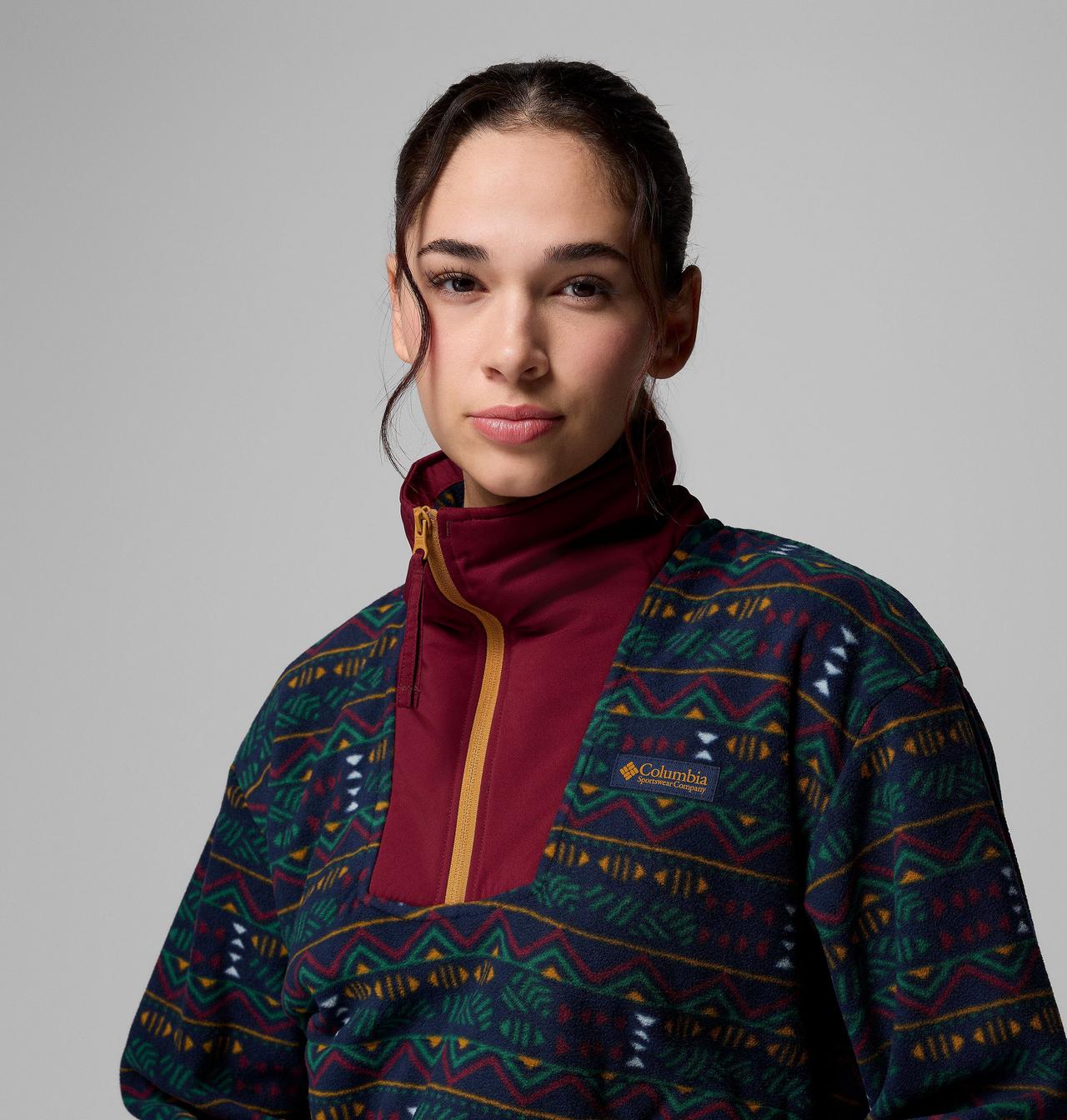 Women's Sequoia Grove™ Printed Half Zip Jacket