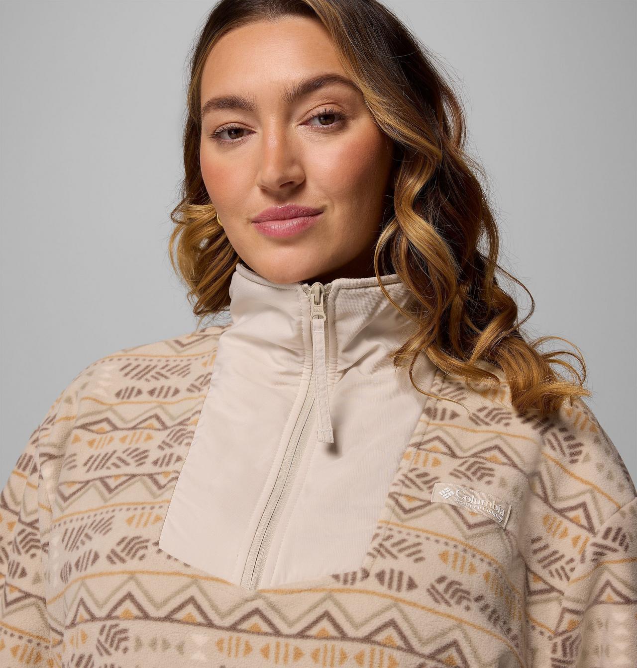 Women's Sequoia Grove™ Printed Half Zip Jacket - Plus Size 5