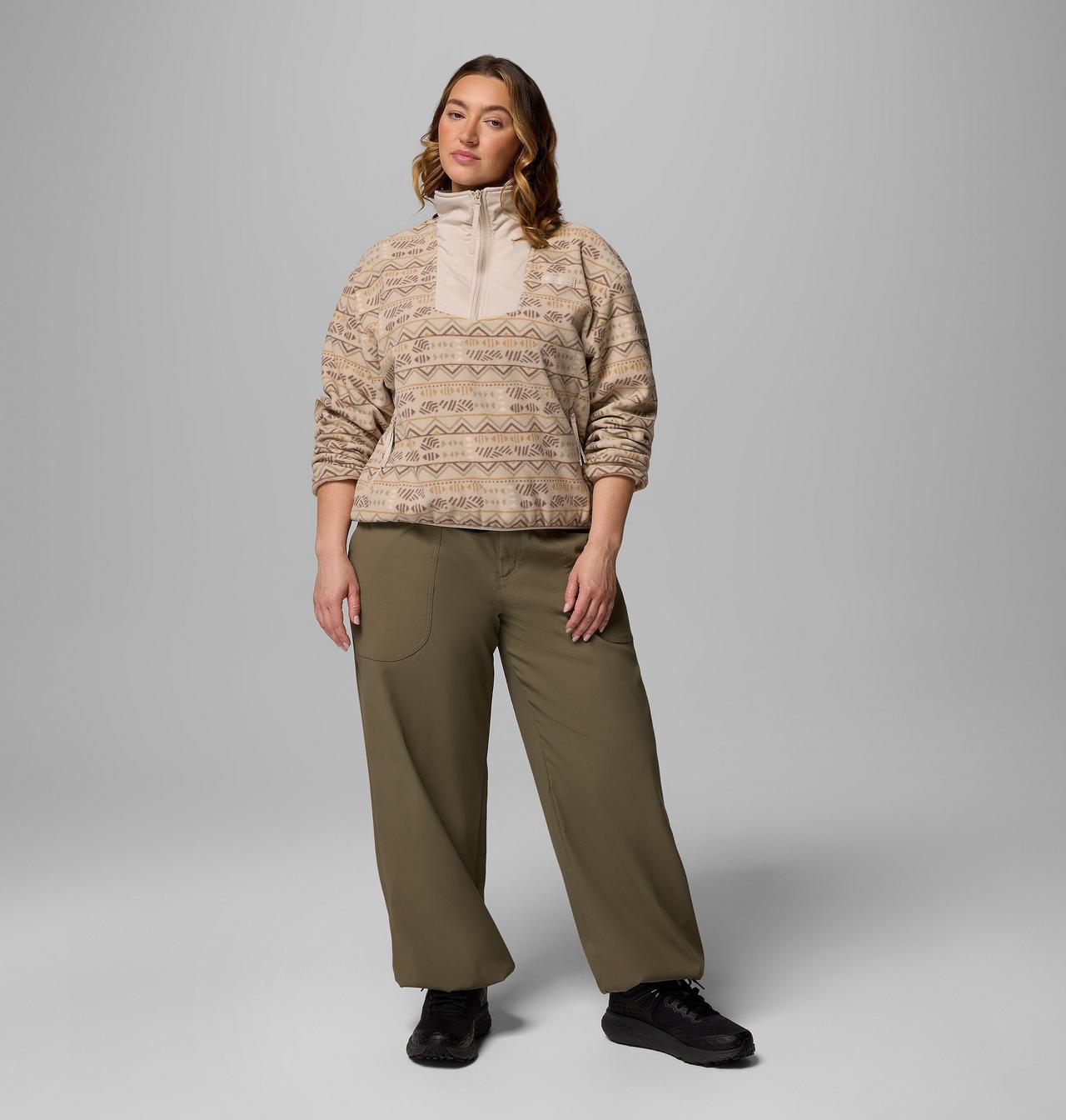 Women's Sequoia Grove™ Printed Half Zip Jacket - Plus Size 2