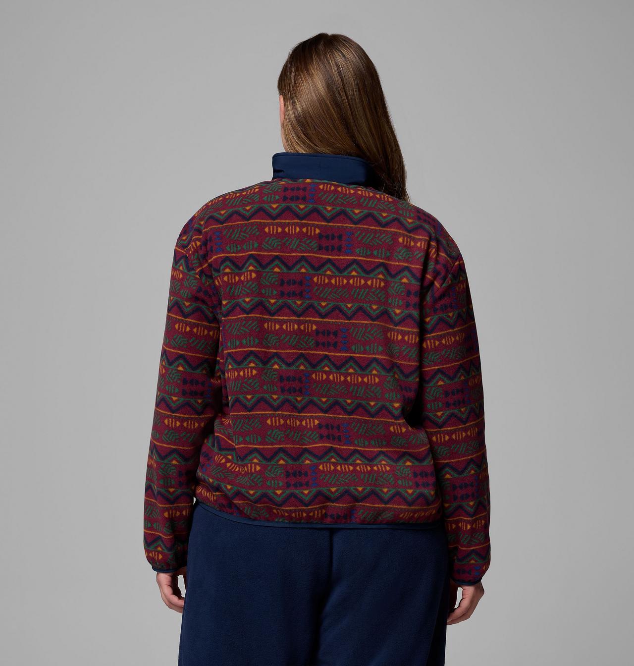 Women's Sequoia Grove™ Printed Half Zip Jacket - Plus Size | 624 | 3X 3