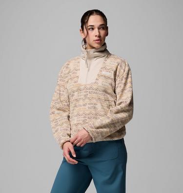 Forro polar con media cremallera y estampado Sequoia Grove para mujer, Color: Dark Stone Horizons, image 28