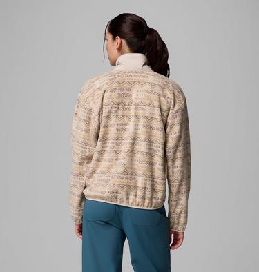 Forro polar con media cremallera y estampado Sequoia Grove para mujer, Color: Dark Stone Horizons, image 27