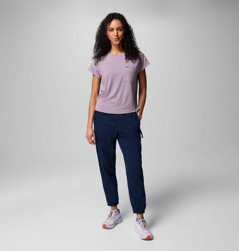 Women's Sequoia Grove Fleece Trousers, Color: Collegiate Navy, image 9