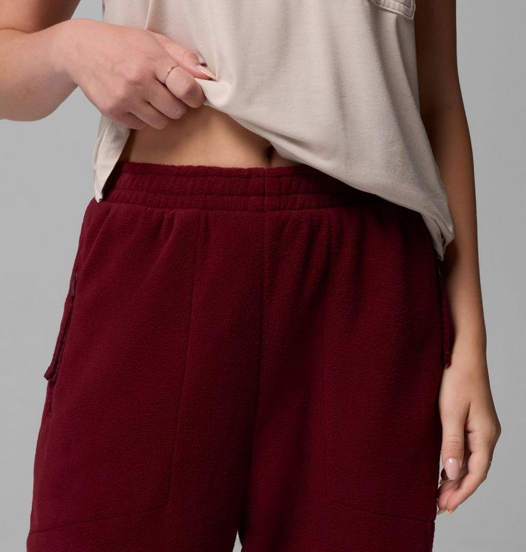Women's Sequoia Grove Fleece Pants, Color: Rich Wine, image 5