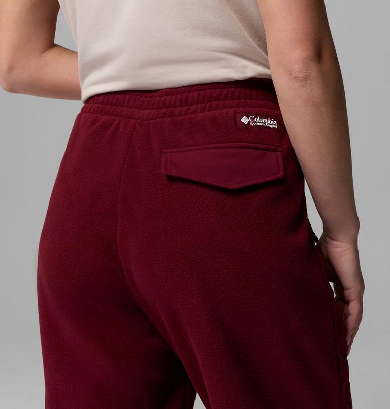 Women's Sequoia Grove Fleece Pants, Color: Rich Wine, image 6