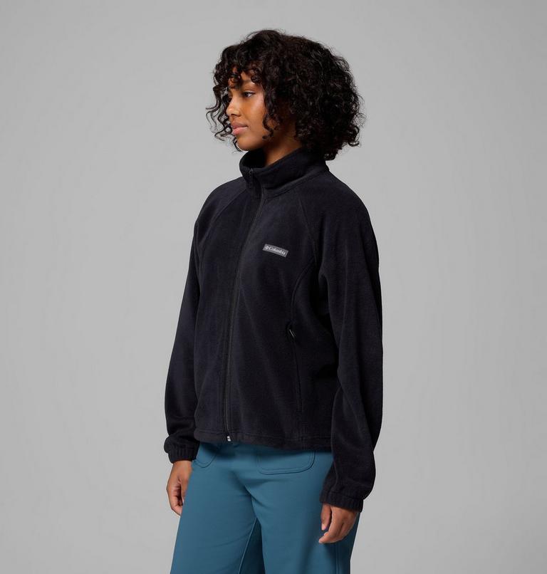 Forro polar de corte relajado Benton Springs para mujer, Color: Black, image 4