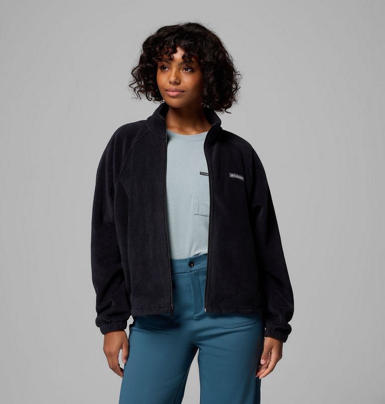 Forro polar de corte relajado Benton Springs para mujer, Color: Black, image 6