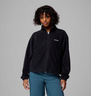 Women's Benton Springs Relaxed Fleece Jacket, Color: Black, image 5