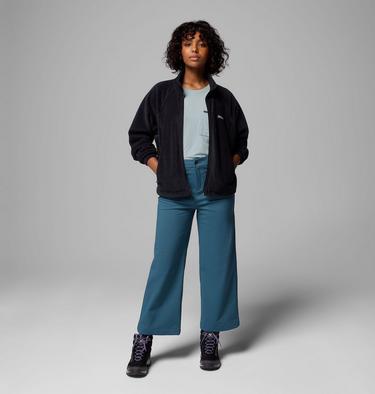 Women's Benton Springs Relaxed Fleece Jacket, Color: Black, image 6