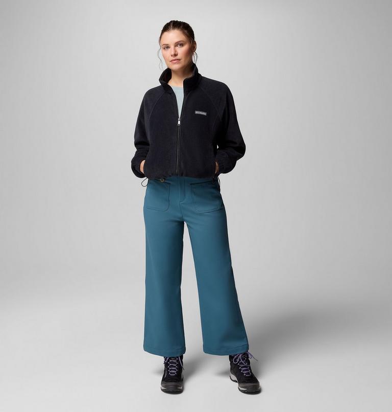 Forro polar de corte relajado Benton Springs para mujer, Color: Black, image 9