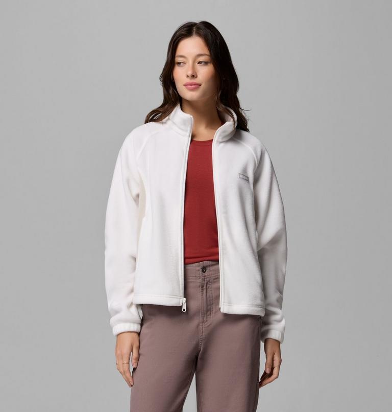 Veste en Polaire D&eacute;contract&eacute;e Benton Springs Femme, Color: Sea Salt, Dark Stone, image 5
