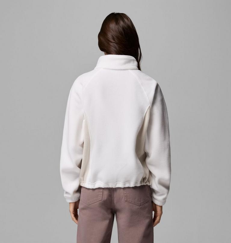 Veste en Polaire D&eacute;contract&eacute;e Benton Springs Femme, Color: Sea Salt, Dark Stone, image 3