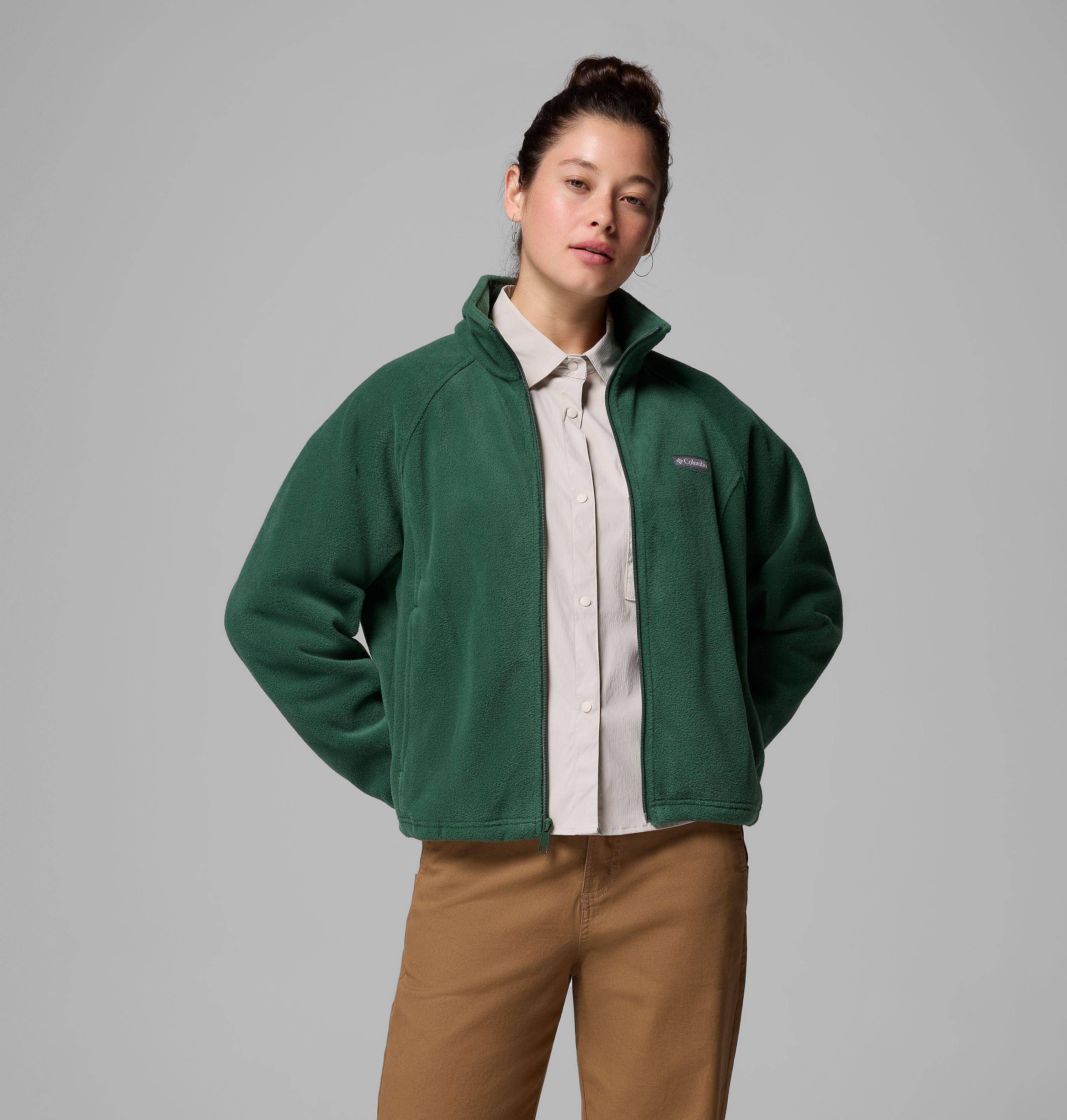 Women's Benton Springs Relaxed Full Zip Fleece Jacket | 375 | XL 5