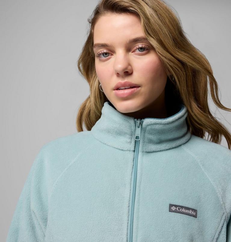 Forro polar de corte relajado Benton Springs para mujer, Color: Crushed Blue, image 5