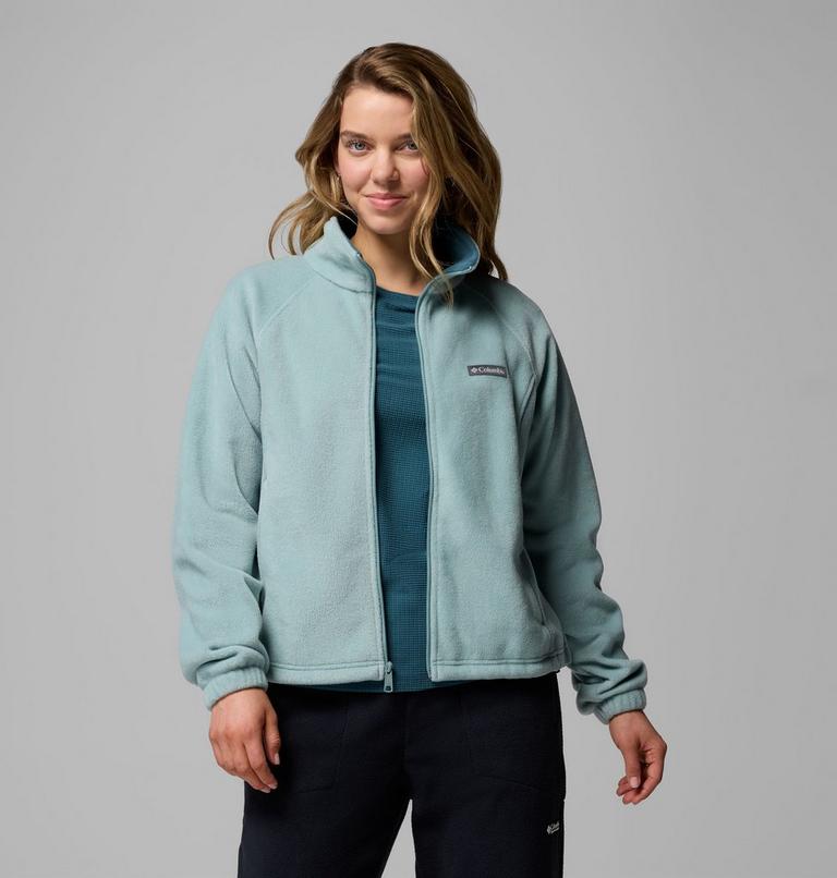 Forro polar de corte relajado Benton Springs para mujer, Color: Crushed Blue, image 7