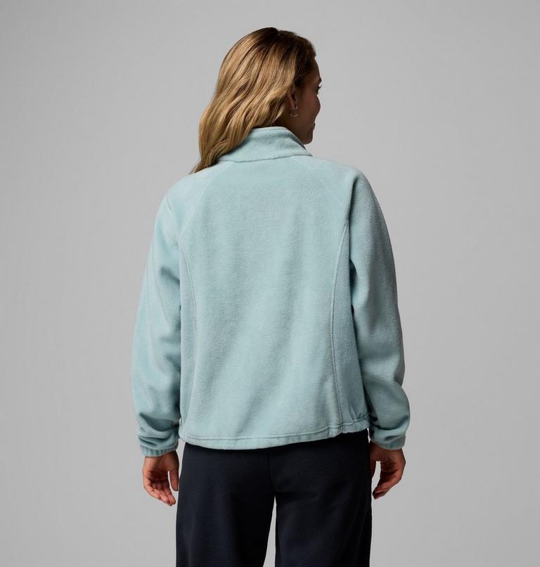 Forro polar de corte relajado Benton Springs para mujer, Color: Crushed Blue, image 3