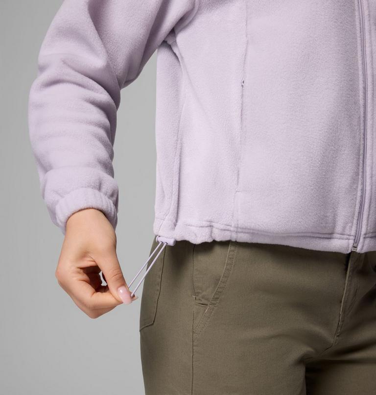 Forro polar de corte relajado Benton Springs para mujer, Color: Lavender Pearl, image 7