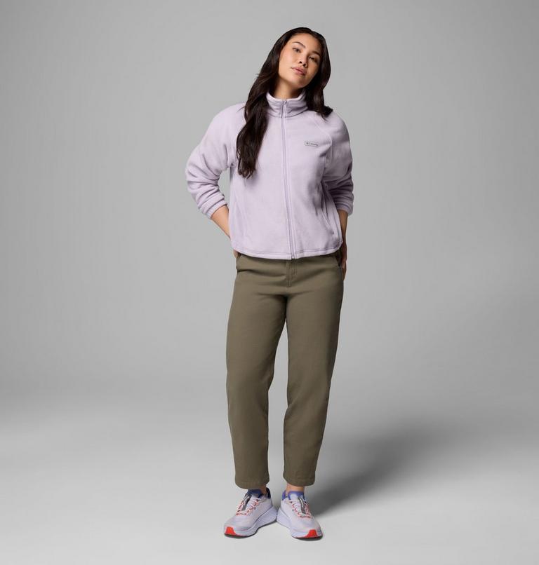 Forro polar de corte relajado Benton Springs para mujer, Color: Lavender Pearl, image 2