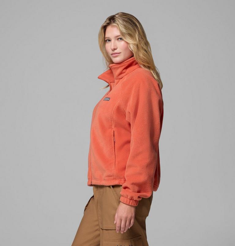 Forro polar de corte relajado Benton Springs para mujer, Color: Tuscan, image 4