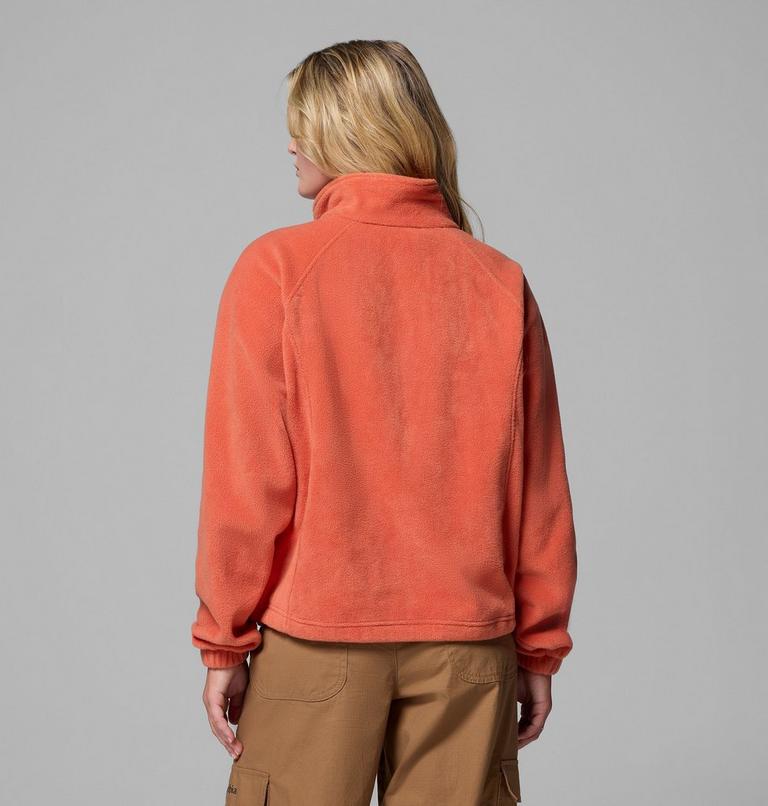 Forro polar de corte relajado Benton Springs para mujer, Color: Tuscan, image 3
