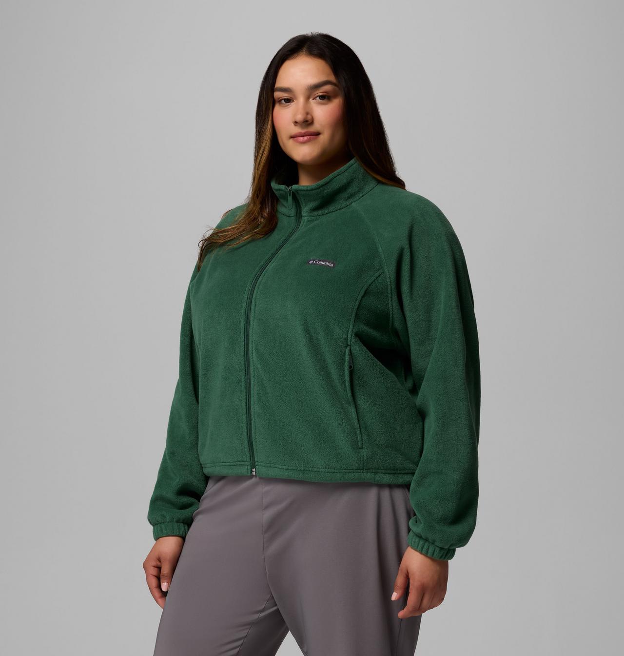 Women's Benton Springs™ Relaxed Full Zip Fleece Jacket - Plus Size 4