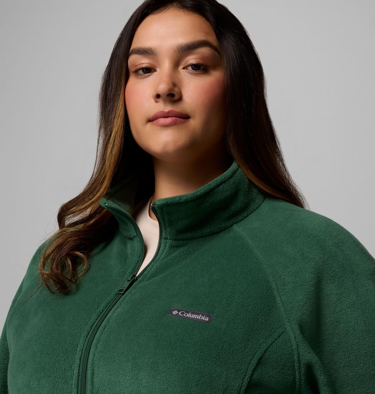 Women's Benton Springs™ Relaxed Full Zip Fleece Jacket - Plus Size 6