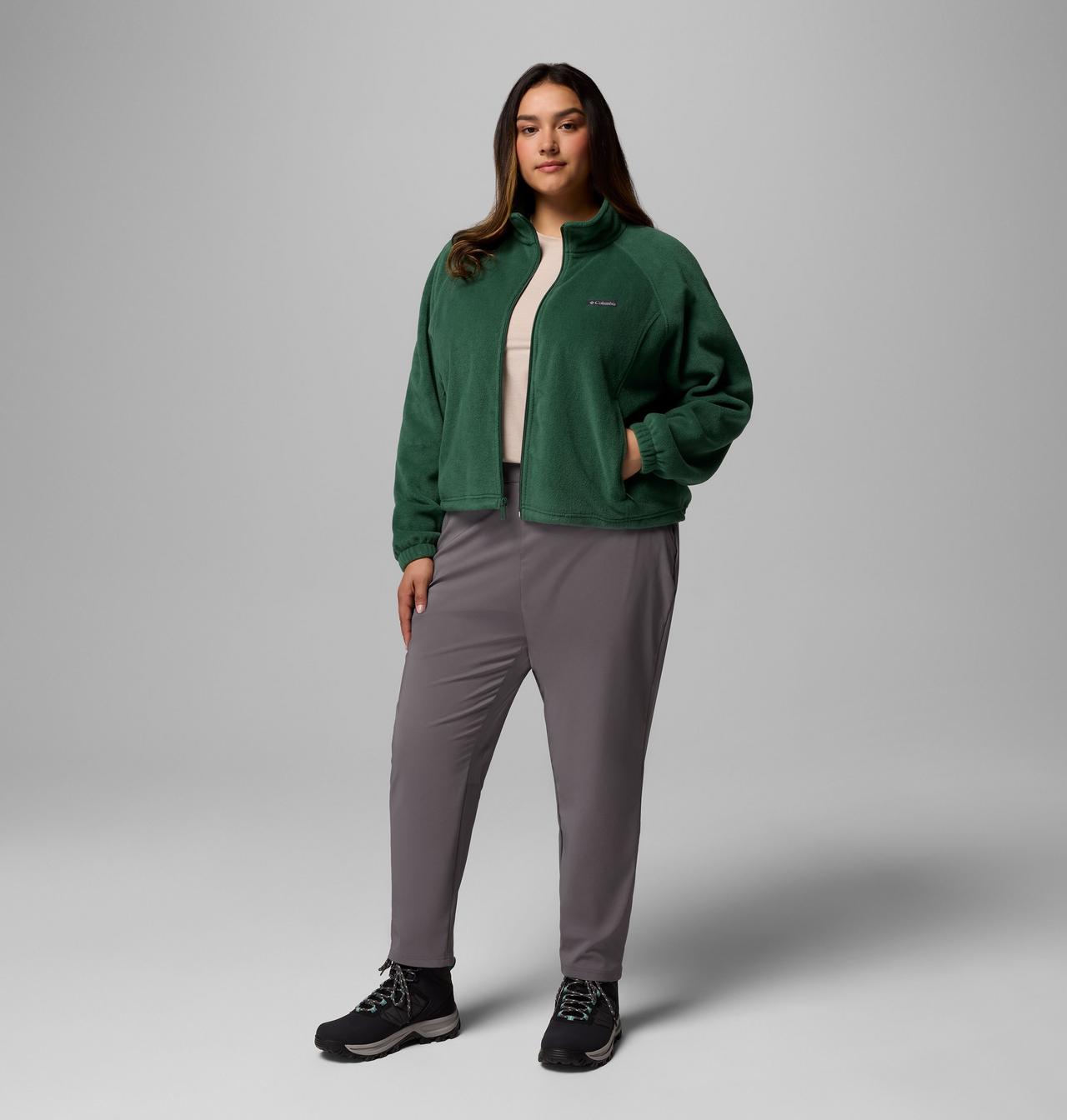 Women's Benton Springs™ Relaxed Full Zip Fleece Jacket - Plus Size 2