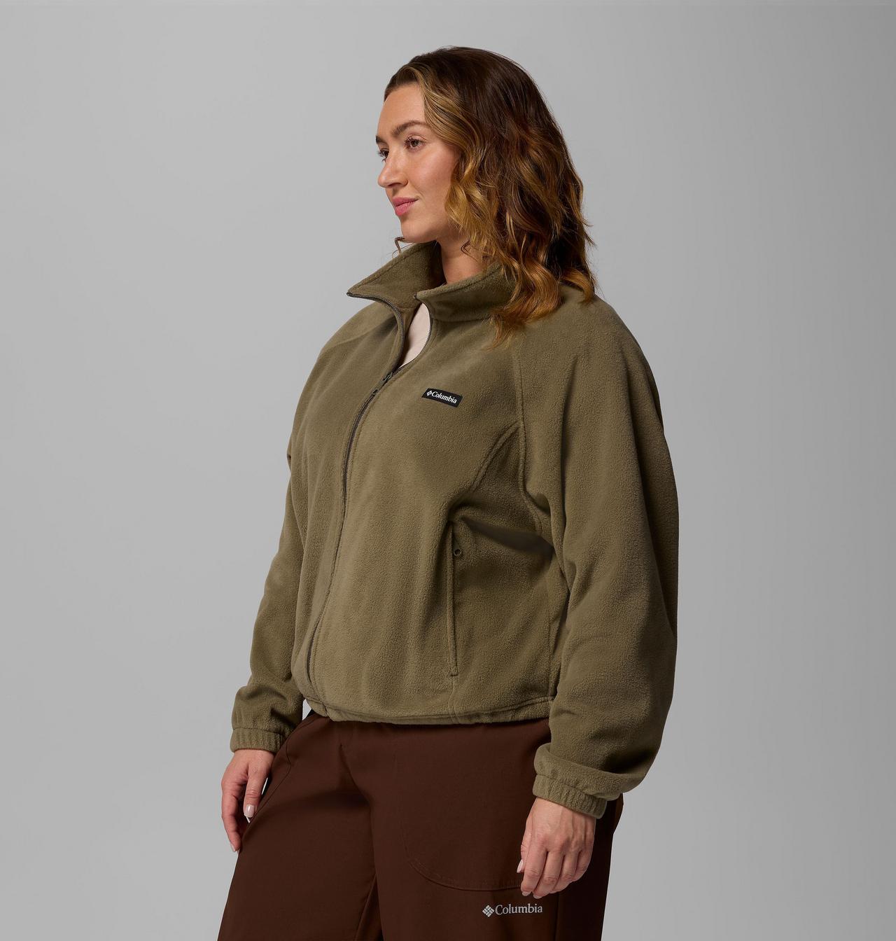 Women's Benton Springs™ Relaxed Full Zip Fleece Jacket - Plus Size 4