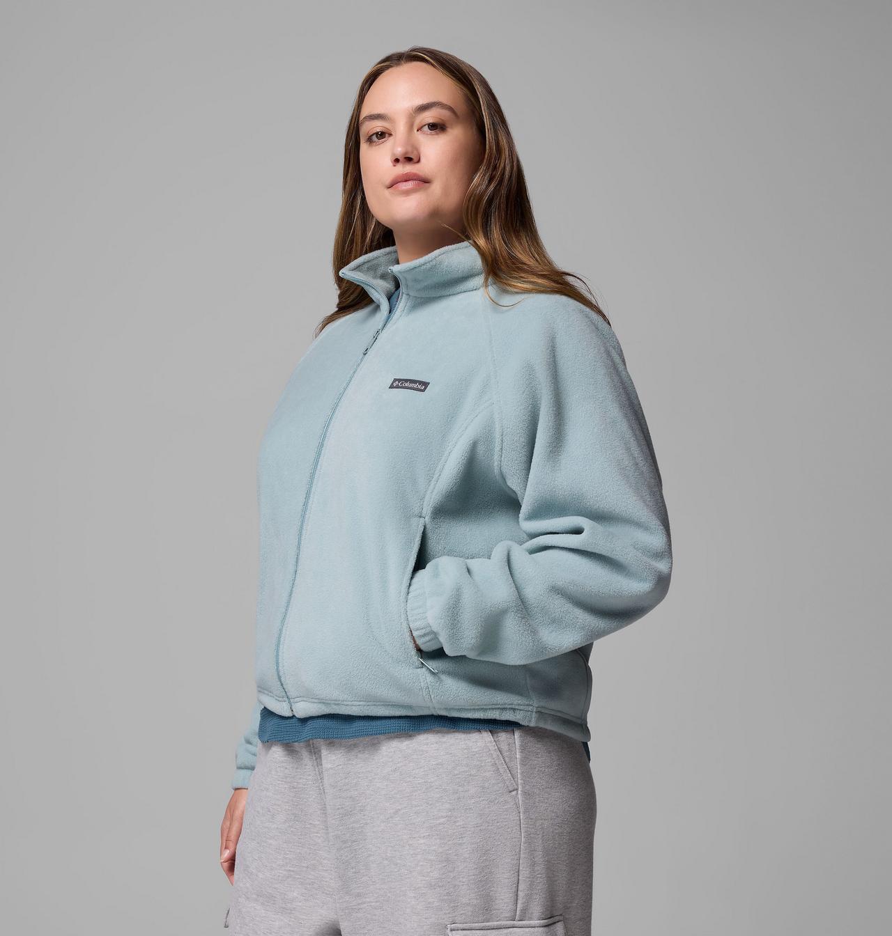 Women's Benton Springs™ Relaxed Full Zip Fleece Jacket - Plus Size 4