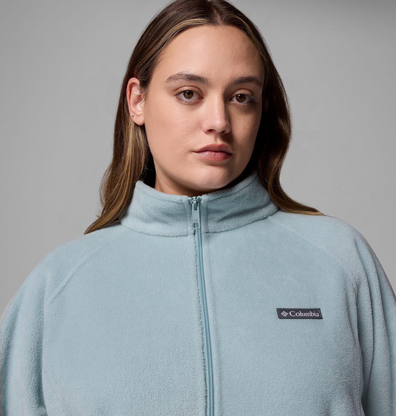 Women's Benton Springs™ Relaxed Full Zip Fleece Jacket - Plus Size 6