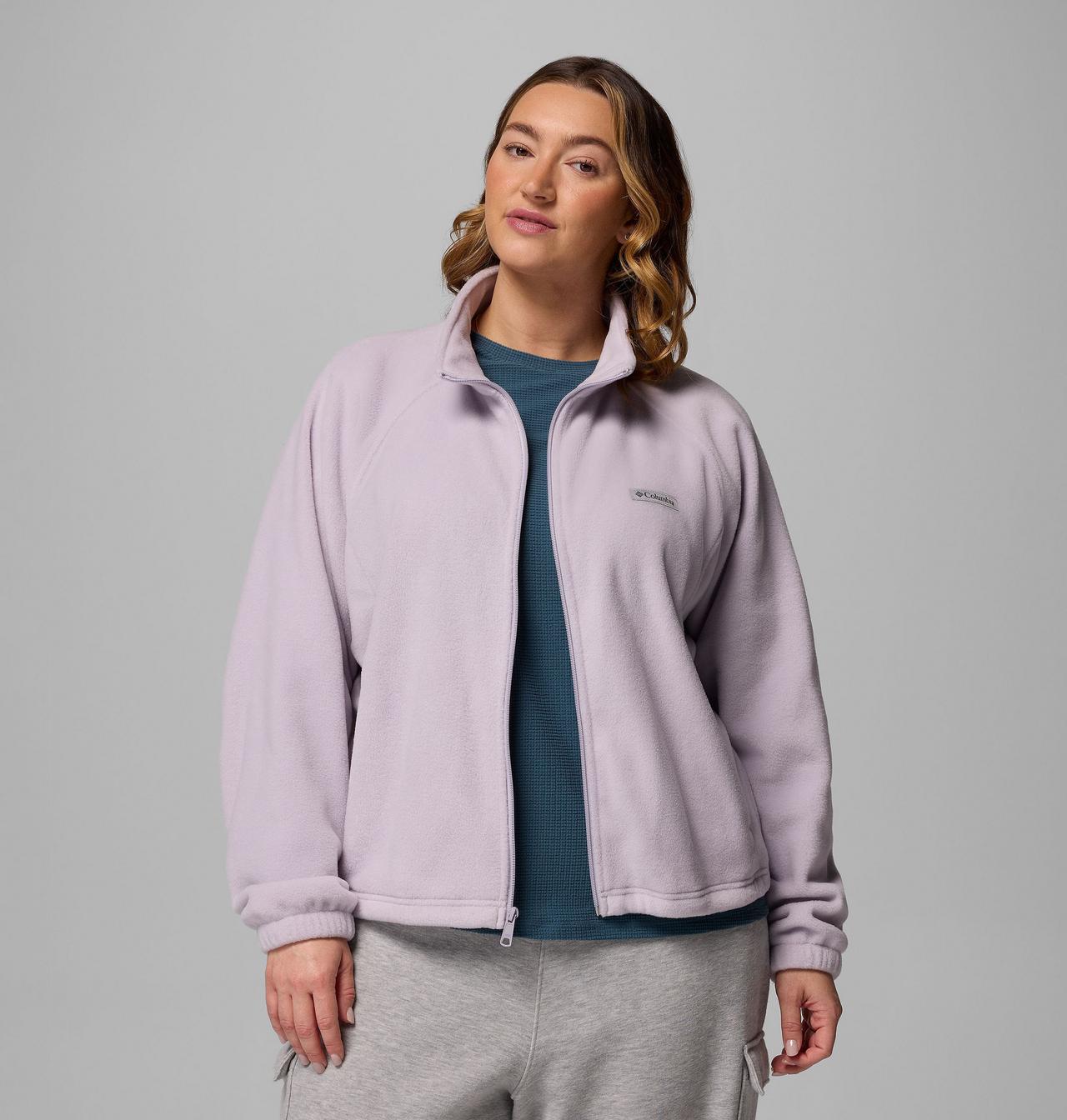 Women's Benton Springs™ Relaxed Full Zip Fleece Jacket - Plus Size 5