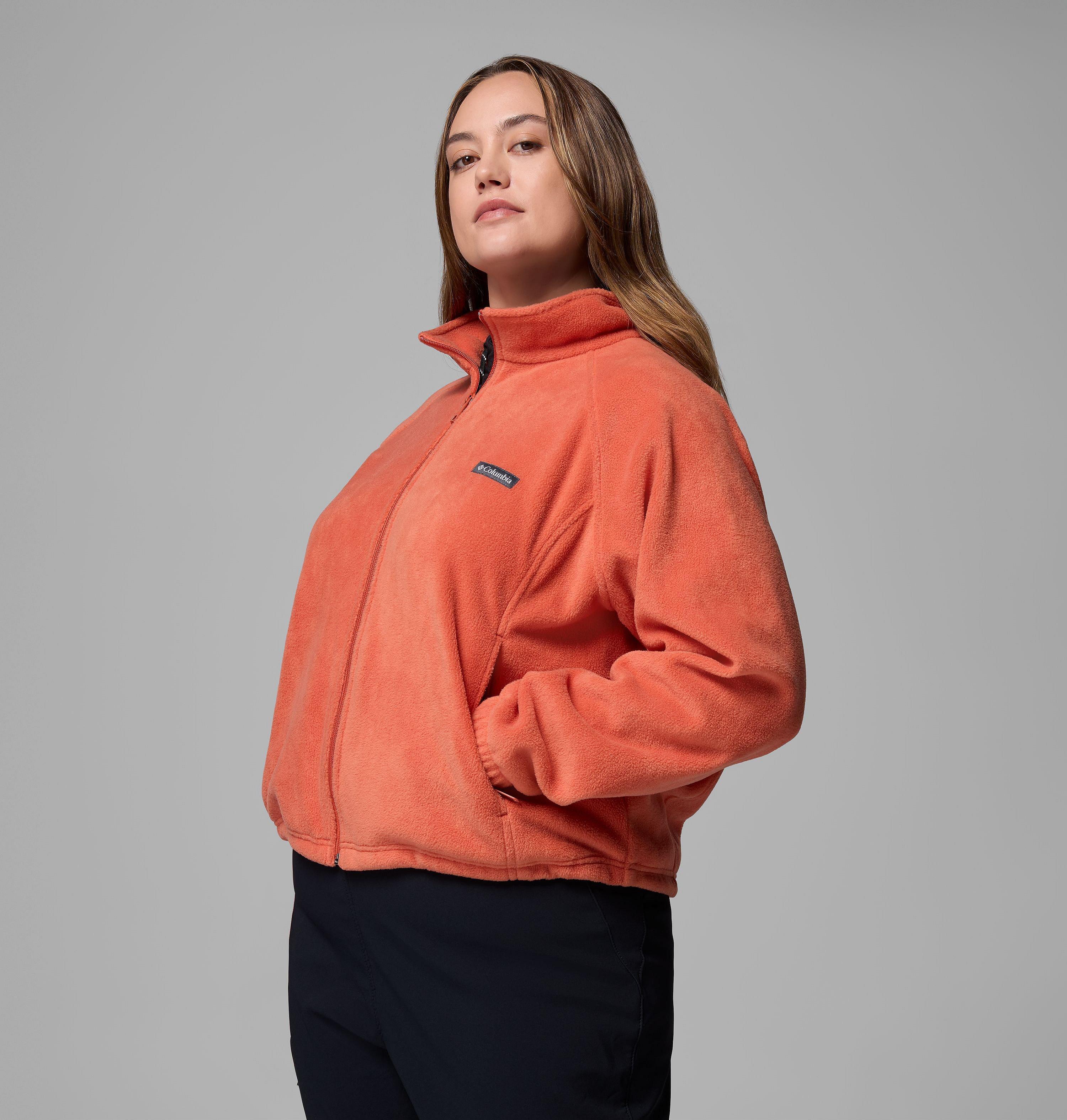 Women's Benton Springs Relaxed Full Zip Fleece Jacket - Plus Size 4